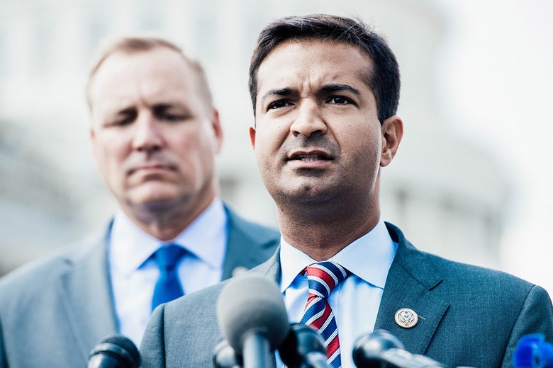 Florida Rep. Carlos Curbelo holds a news conference on immigration reform at the Capitol on Wednesday.
